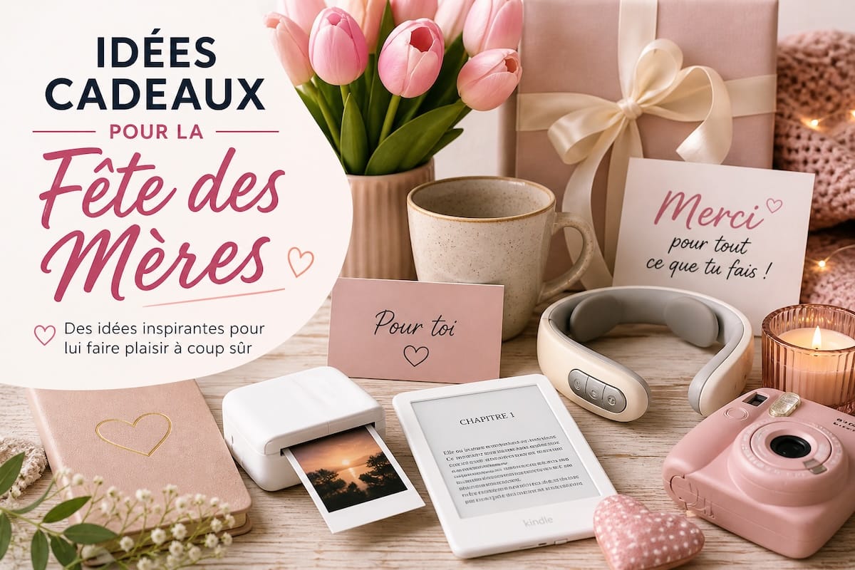 Idées cadeaux techno pour la fête des mères (2026)