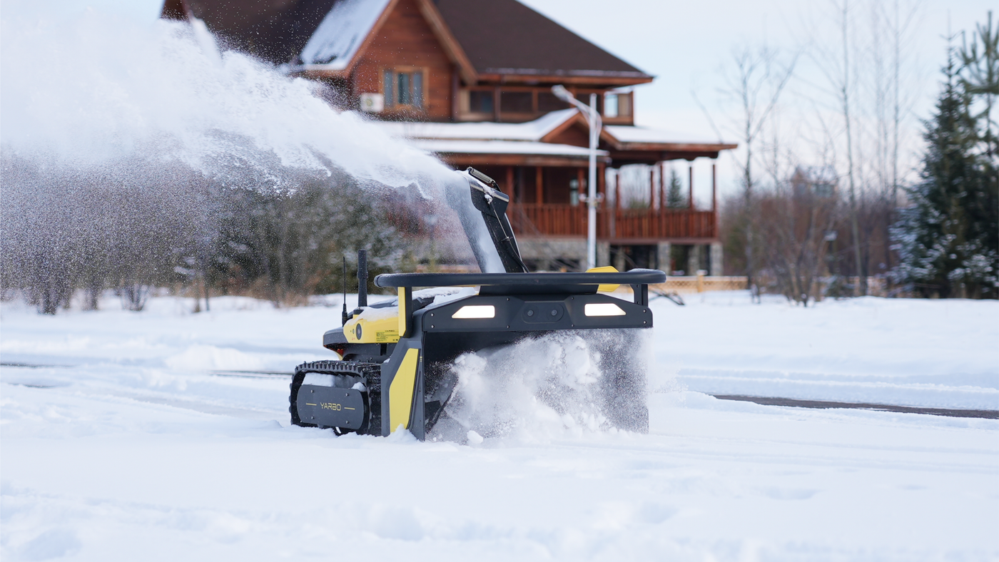 Yarbo : la souffleuse robotisée qui réinvente le déneigement