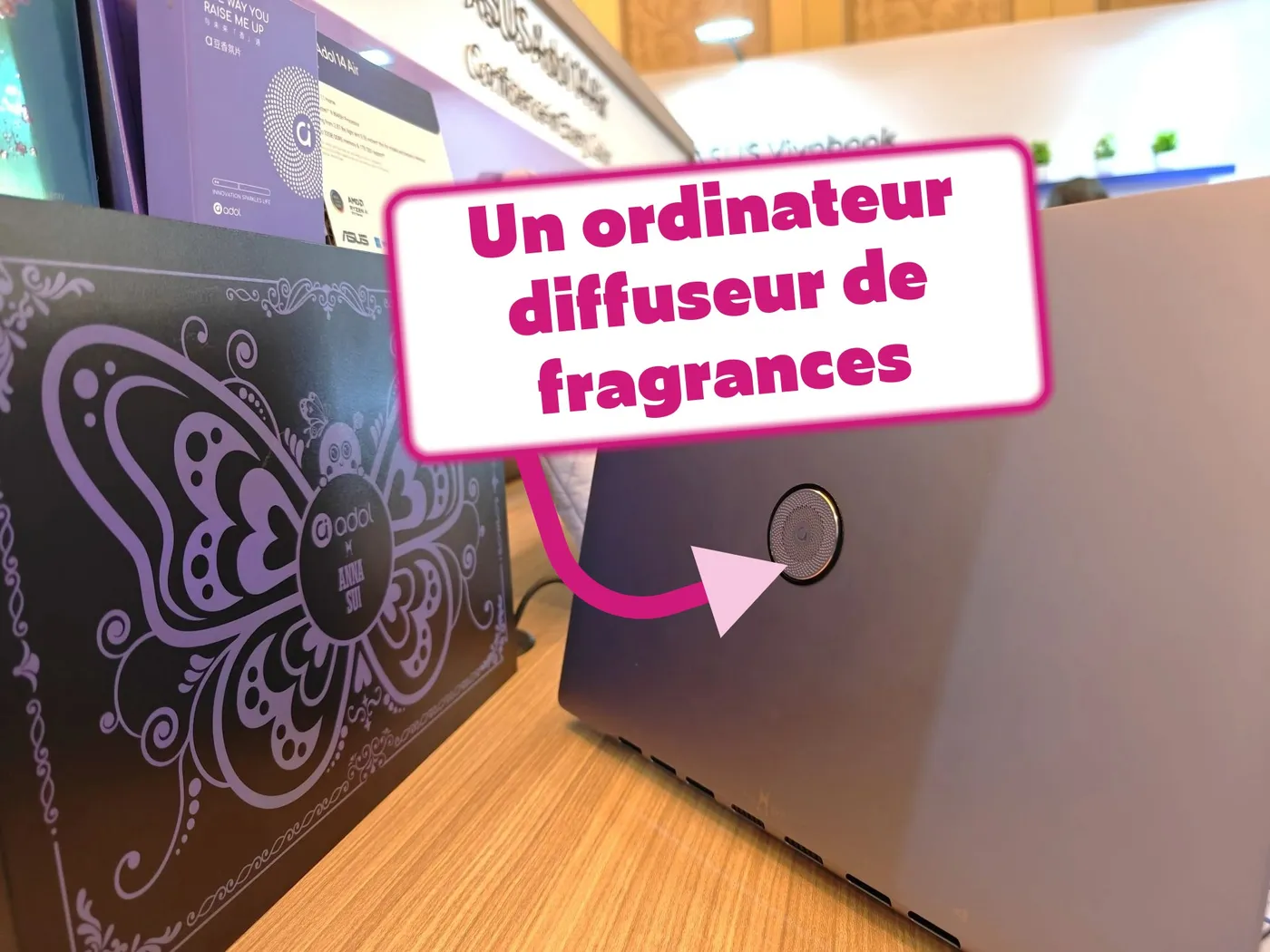 CES 2025: Un ordinateur portable diffuseur de fragances