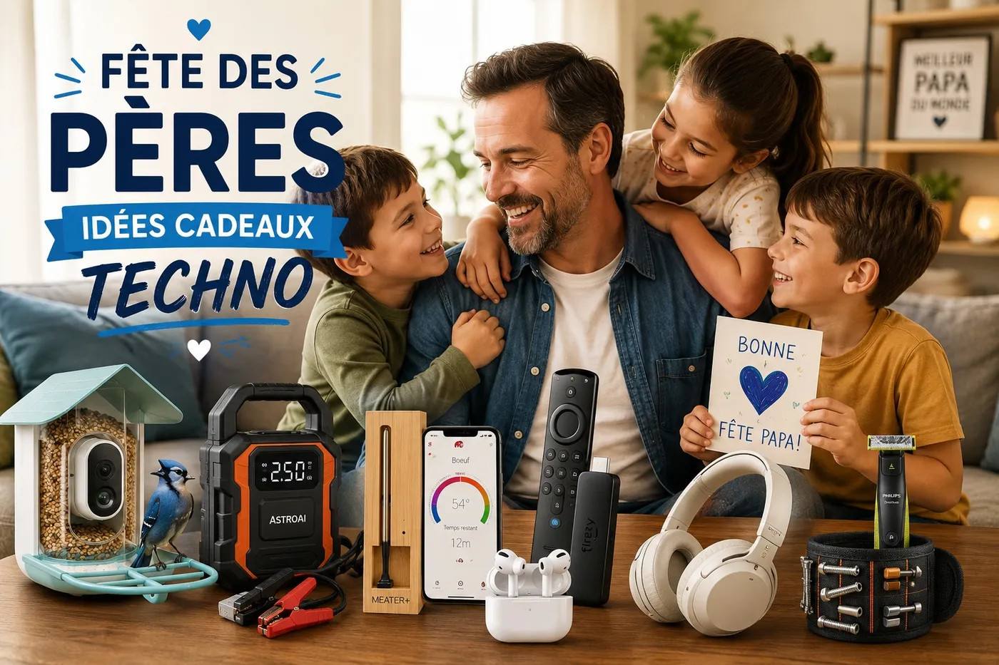 Suggestions cadeaux pour la fête des pères