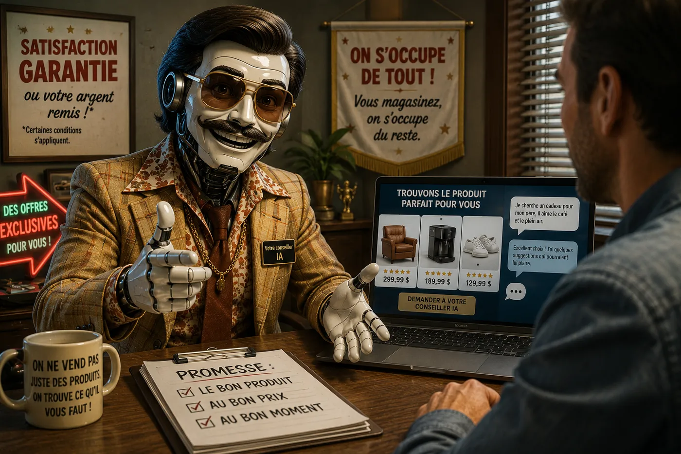 Et si votre prochain conseiller aux ventes était une IA ?