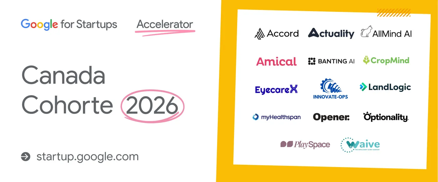 Deux startups québécoises dans l’accélérateur Google for Startups Canada
