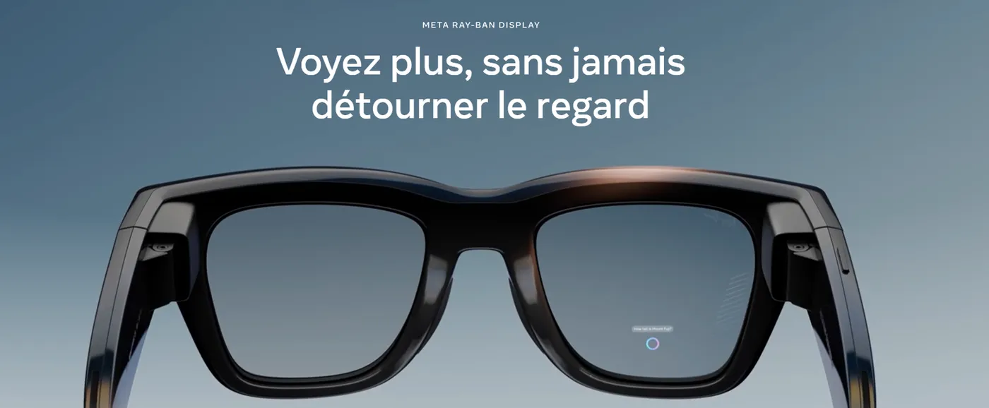 Quand Meta veut remplacer le téléphone intelligent par une paire de lunettes