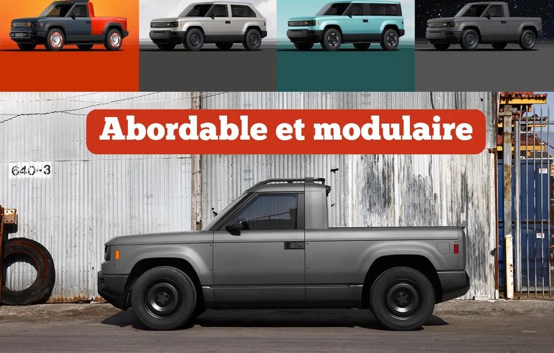 Une camionnette électrique abordable et modulaire ? Voici Slate