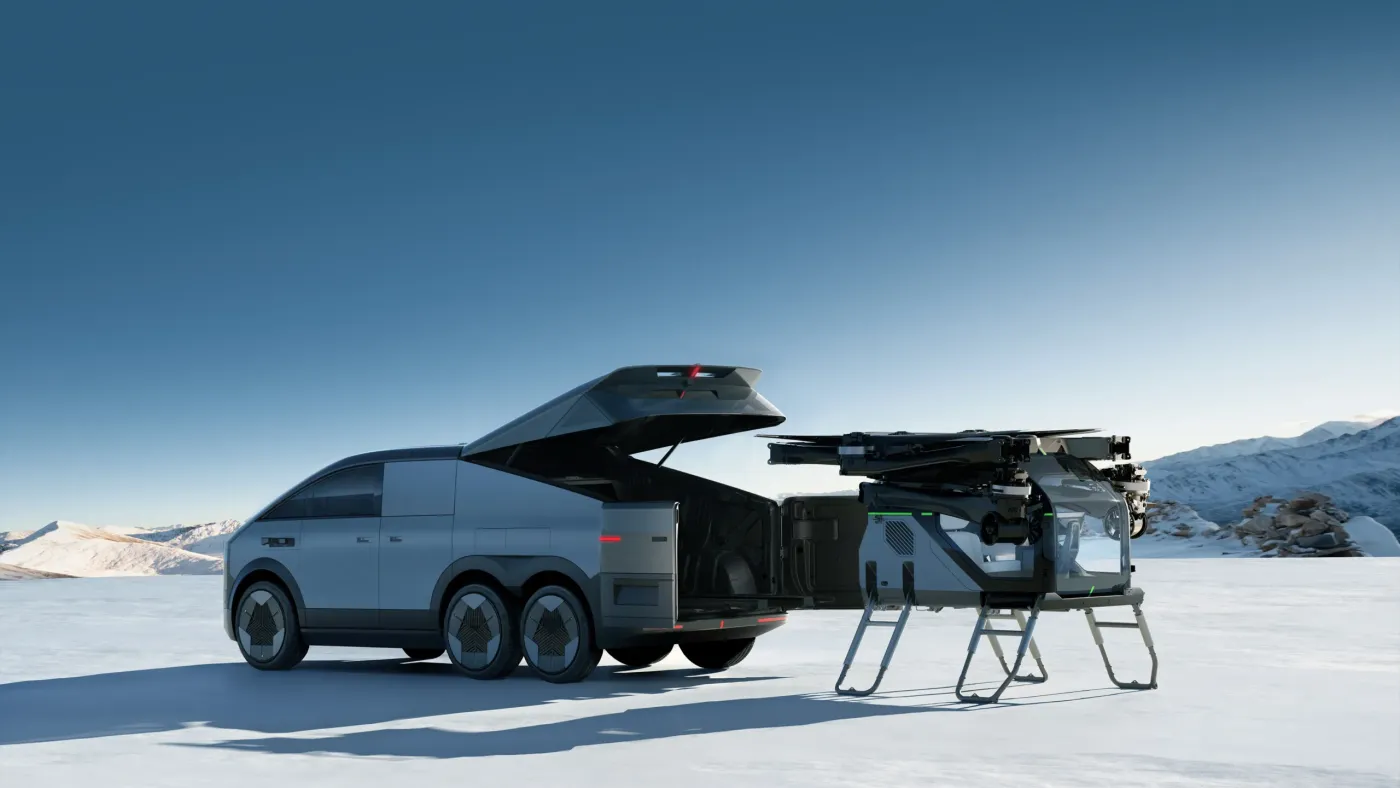 CES 2025 : les voitures volantes s’approchent de la réalité avec le land aircraft carrier