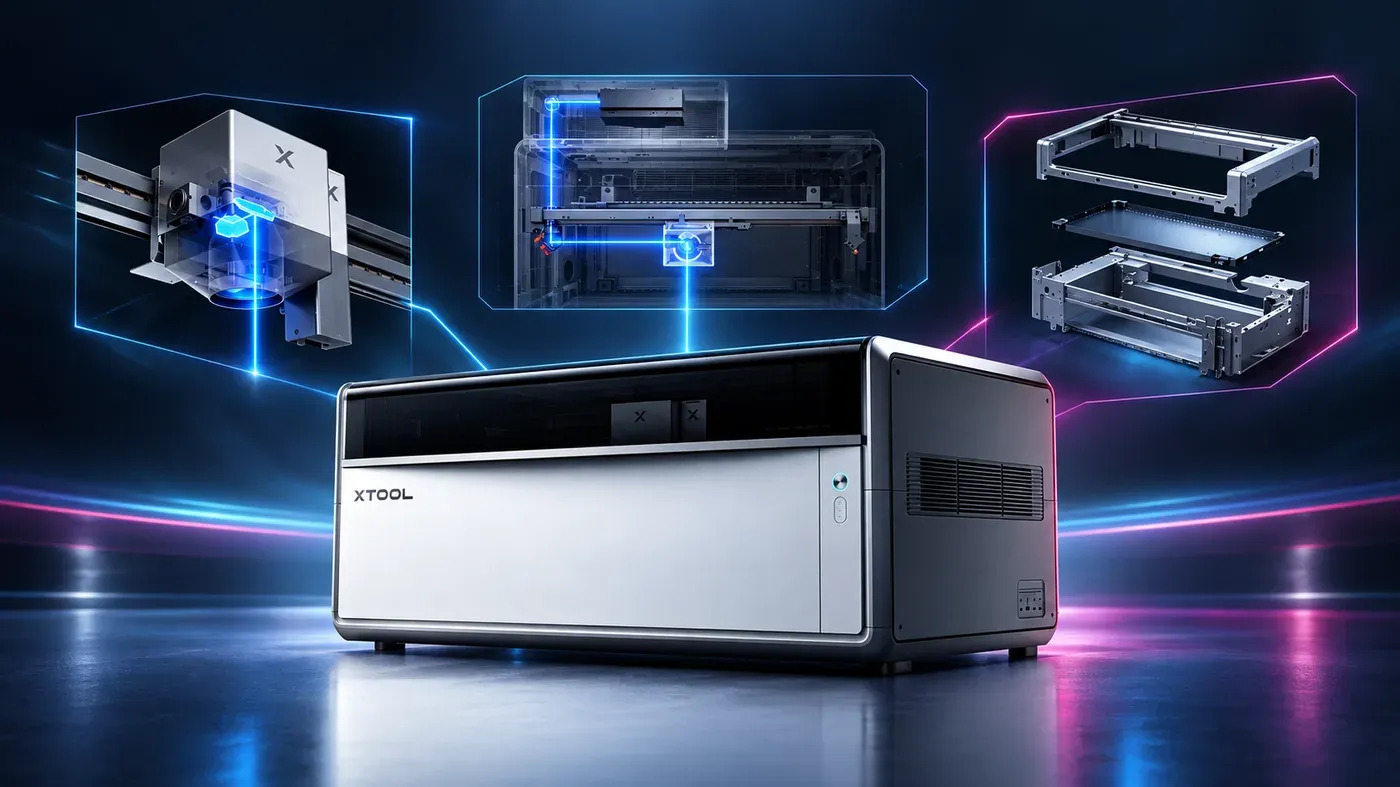 xTool X1 : trois technologies au cœur d’une nouvelle plateforme laser
