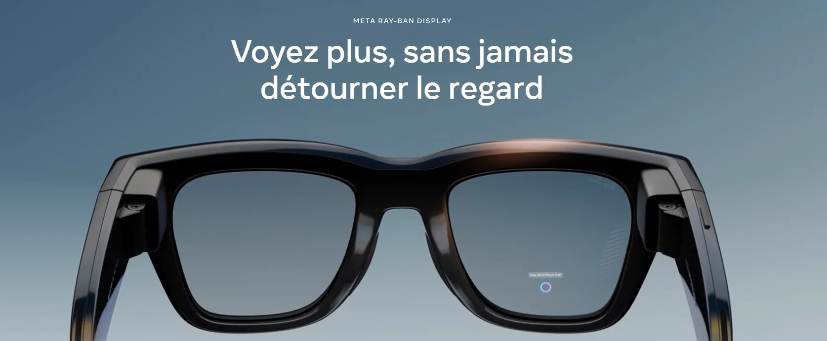 Quand Meta veut remplacer le téléphone intelligent par une paire de lunettes