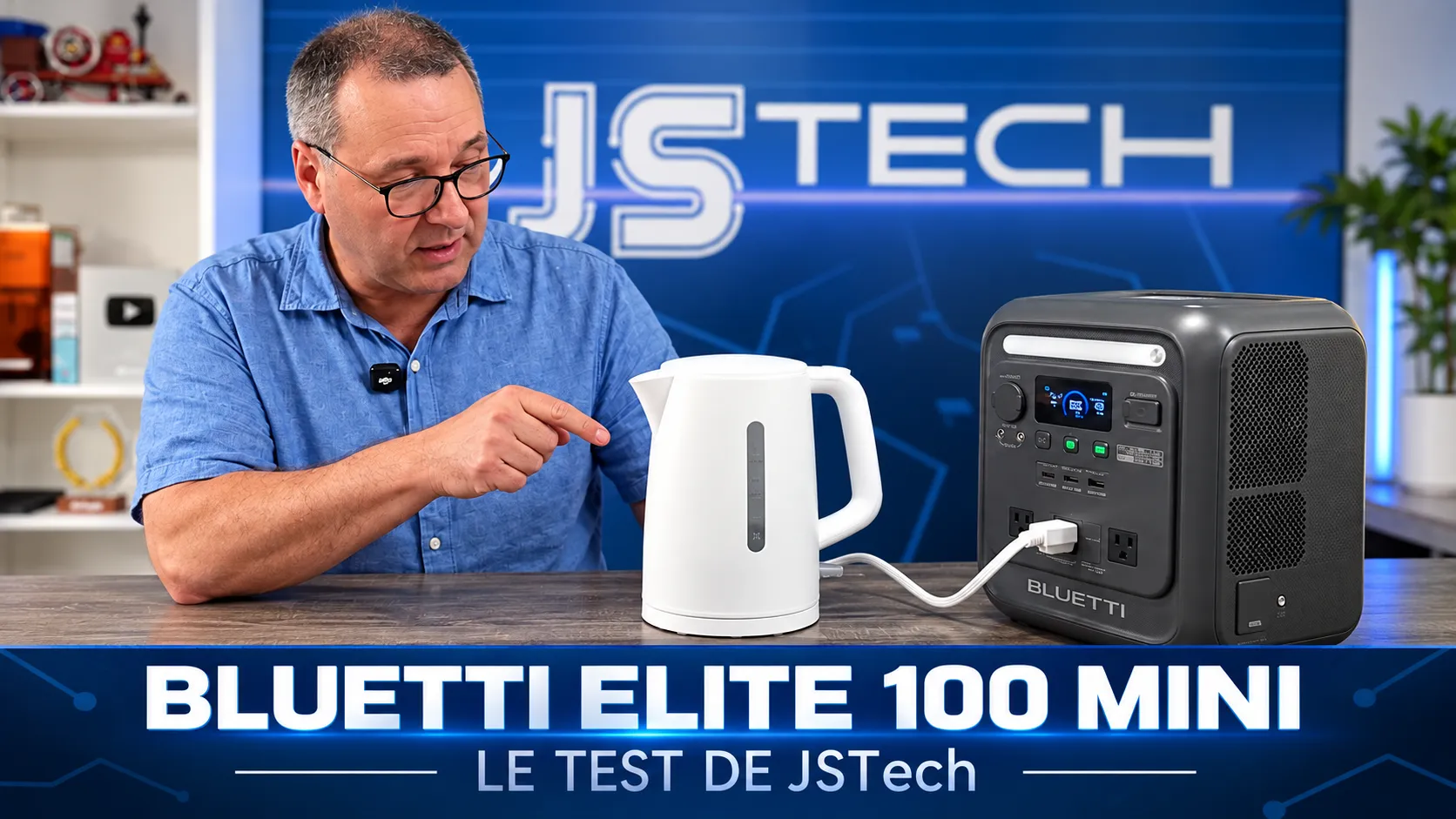 Bluetti Elite 100 mini : JSTech met sa batterie à l’essai