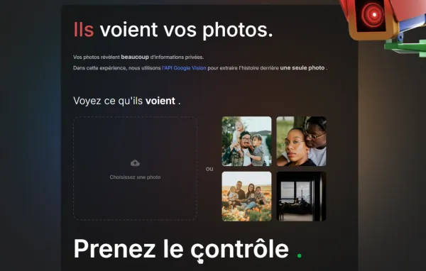 Ils voient tout: Un site web révèle ce que Google sait de vos photos
