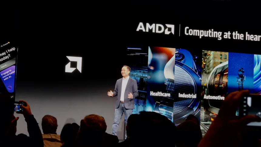 AMD dévoile le Ryzen9 9950X3D et ses processeurs Ryzen AI Max au CES 2025 1 AMD dévoile le Ryzen9 9950X3D et ses processeurs Ryzen AI Max au CES 2025 – MinuteTech