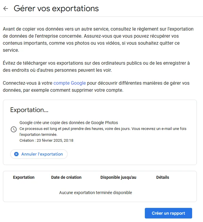 Google Takeout 03