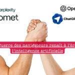 Image illustrant le bras de fer entre open ai chatgpt Atlas et Perplexity Comet