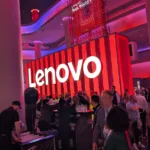 Lenovo affiche à la sphere de Las Vegas