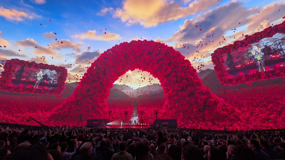 Gwen Stephani à la Sphere de Las Vegas 
