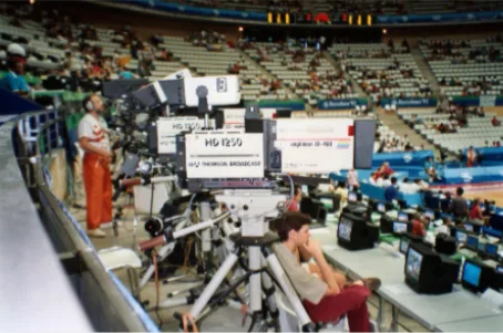 Caméra HD utilisée lors des Jeux Olympiques de Barcelone en 1992