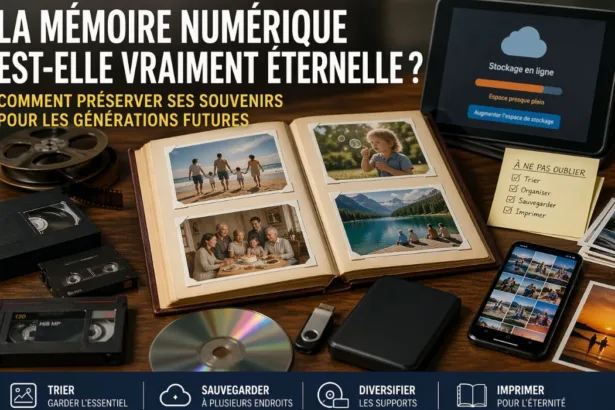 Comment préserver ses souvenirs à l’ère numérique – MinuteTech